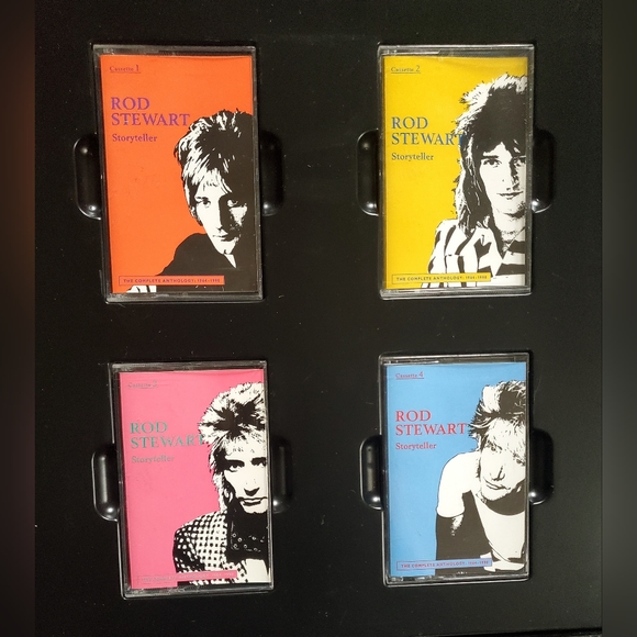 Rod Stewart Storyteller 4 Cassette Tape Set THE COMPLETE ANTHOLOGY 1964-1990 - Picture 9 of 11